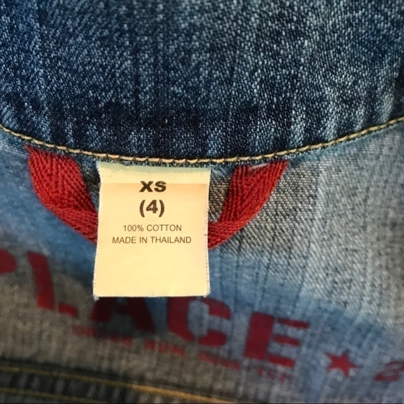 GIRL’S (youth) Jean Jacket. Size 4 - Picture 4 of 5